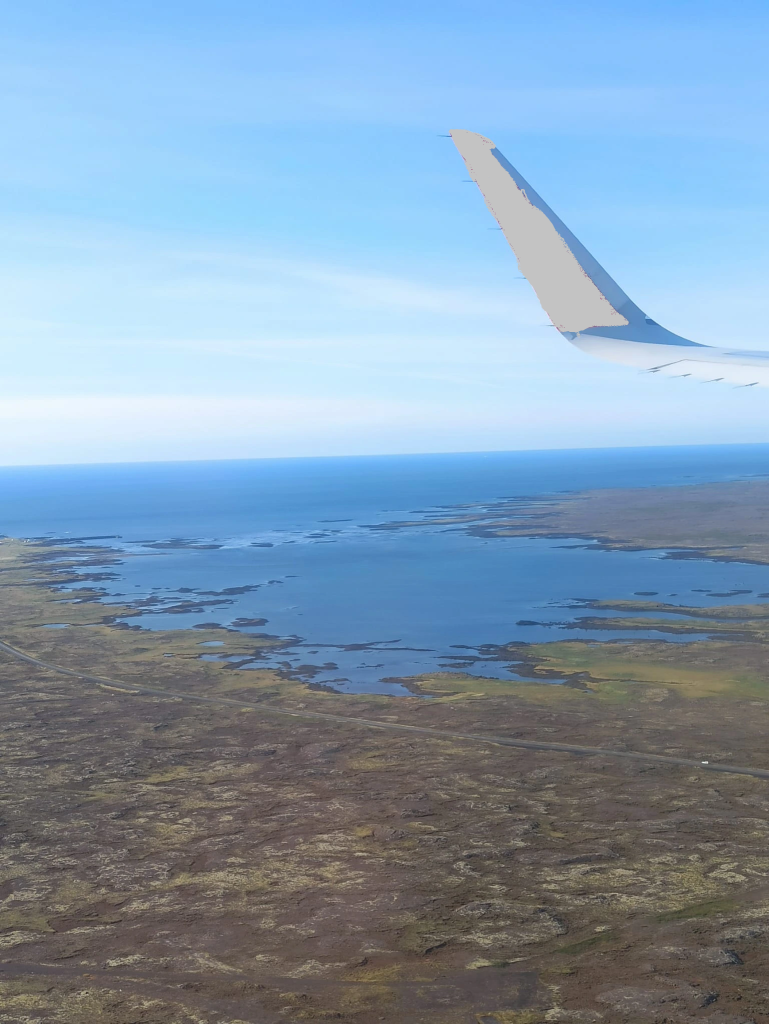 EstelleLyan-arriveeislande Vue sur l'Islande